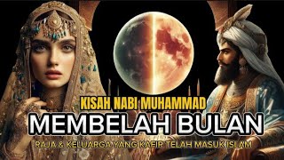 Kisah Nabi Muhammad Membelah Bulan,Raja Kafir Masuk Islam | Abu Jahal Gagal Lagi Menjebak Rasulullah