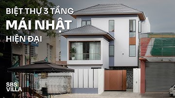 Biệt Thự 3 Tầng Mái Nhật - Sự An Yên Trong Không Gian Hiện Đại