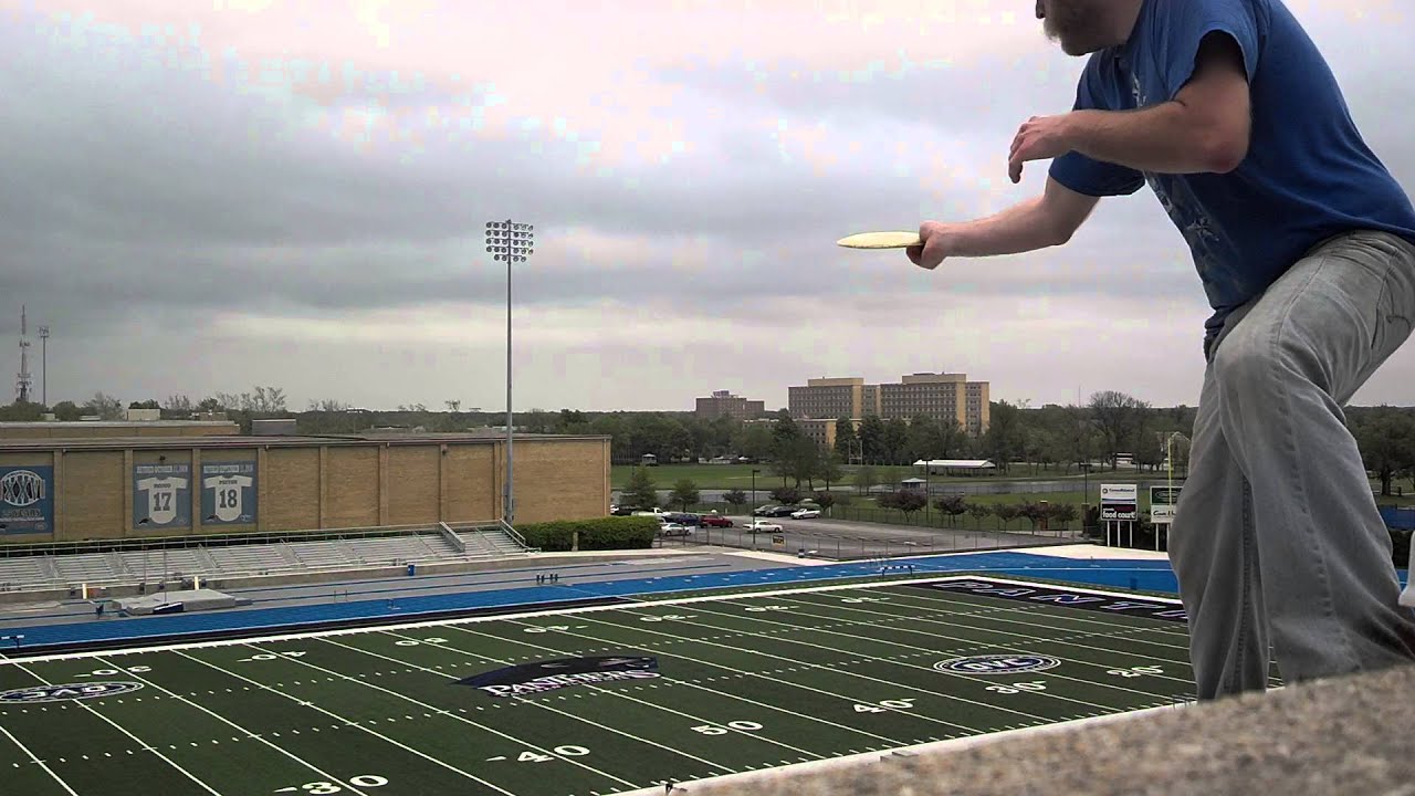 Disc Golf Distance Driving from Altitude YouTube