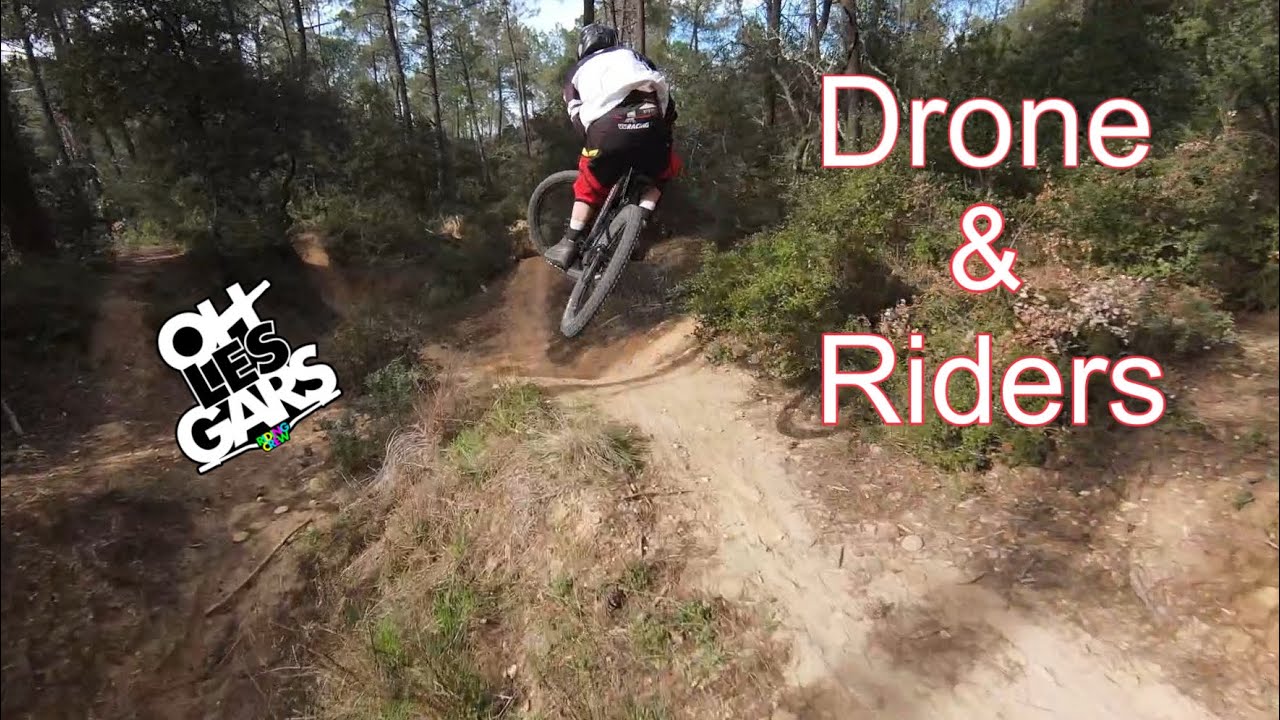drone fpv & mtb riders - YouTube