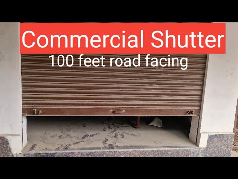 Commercial Shutter for sale 100 feet road facing in Hyderabad 