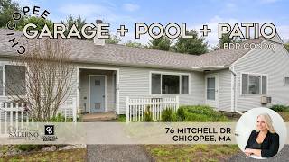 Move-In Ready Condo in Chicopee, MA | 76 Mitchell Drive | One-Level Living with Garage & Pool