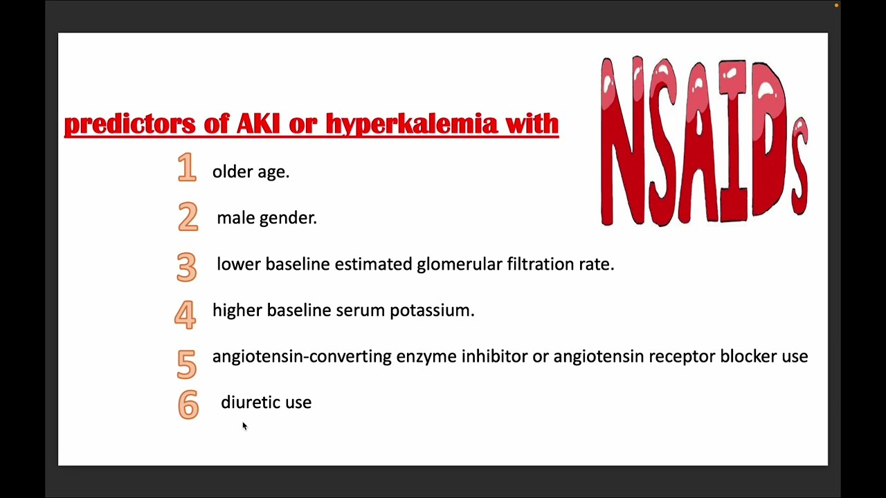 Practical Pharmacology 02 - Risk of AKI & hyperkalemia (Locomotor Module)