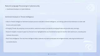 76. Sentiment Analysis in Cyber Defense