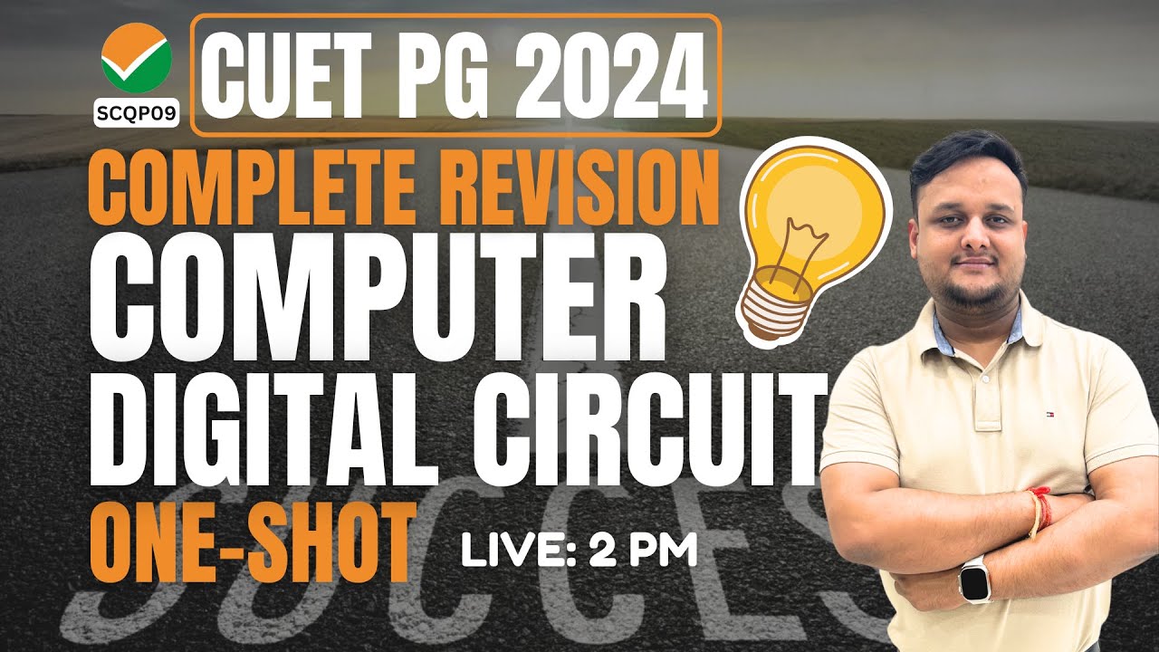 CUET PG 2024 | Complete Computer Digital Circuit Revision One-Shot ...