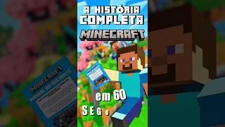 HISTÓRIA COMPLETA do MINECRAFT em 60 SEGUNDOS!
