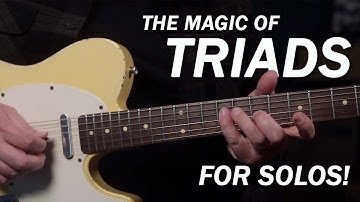 Jam Band Style Soloing with TRIADS!