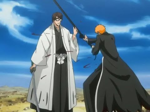 Aizen literally stopped Ichigo's Theme - YouTube