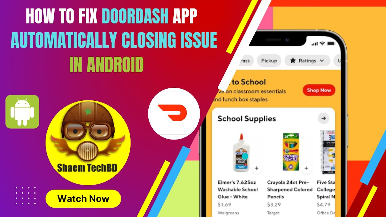 How to Fix DoorDash App Automatically Closing Issue in Android After ...