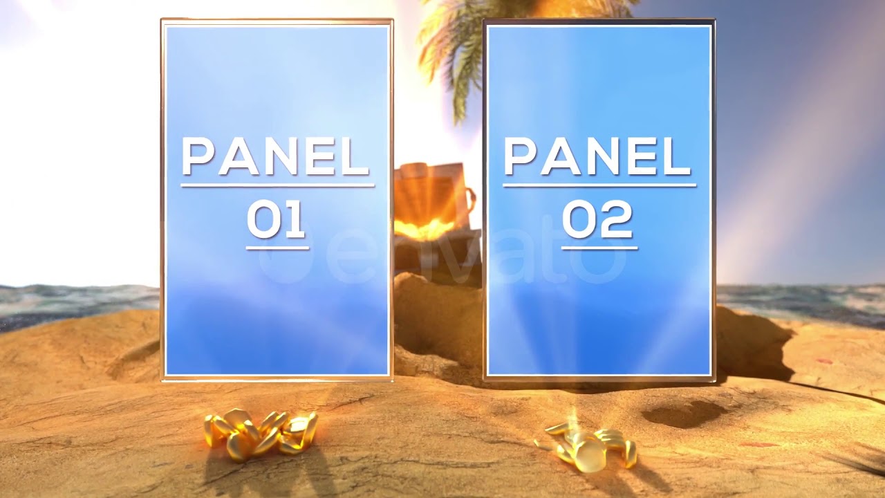 Treasure Chest Raffle Royalty Free | After Effects Template Raffle / Sweepstake Template ...
