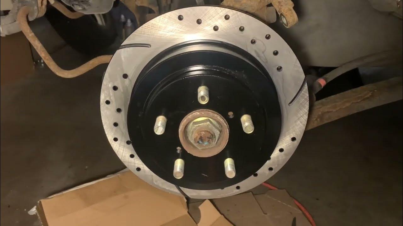 Which way do slotted brake rotors go? Look at the box! YouTube