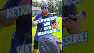 Retractable hose that has good water pressure