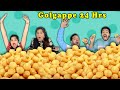 Eating Golgappa For 24 Hours Challenge | Eating Panipuri For 24 Hrs. | Hungry Birds