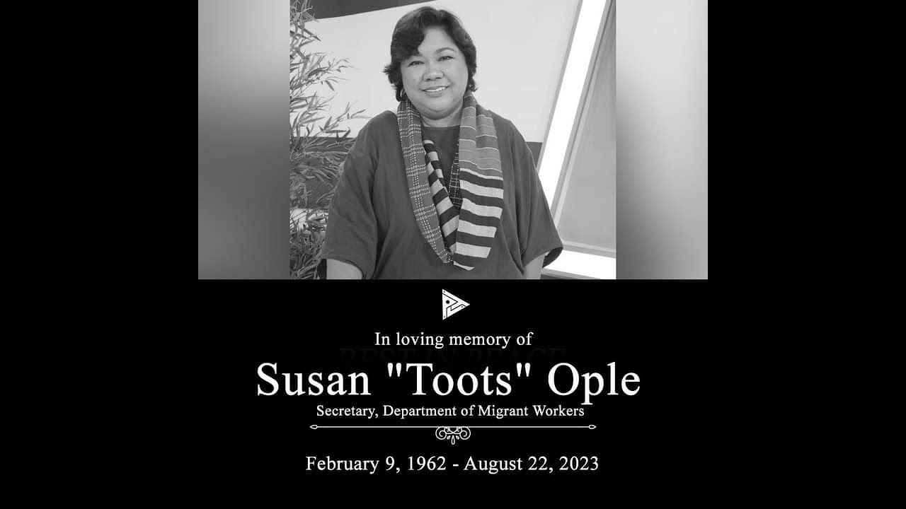 MALUNGKOT NA BALITA PARA SA MGA OFW SUSAN TOOTS OPLE YouTube malungkot-na-balita-para-sa-mga-ofw-susan-toots-ople-youtube