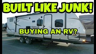 WOW, RVs are JUNK!  What you need to know!