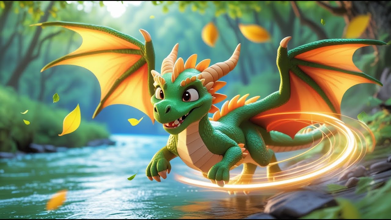 Five Little Dragons Dance & Sing! 🐉🎵 | Nursery Rhymes & Kids Songs | Learn Counting, Numbers