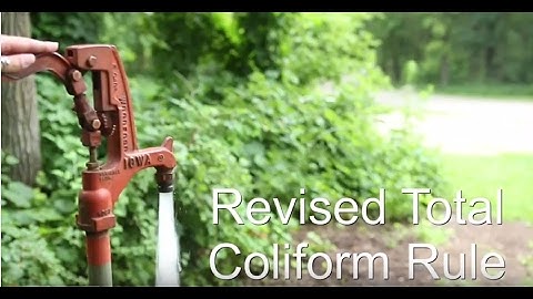 Revised Total Coliform Rule (RTCR) Summary - Iowa DNR