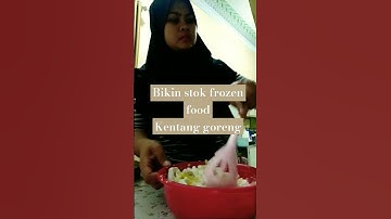 Thumbnail of bikin stok frozen food#kentanggoreng #kentang #fries