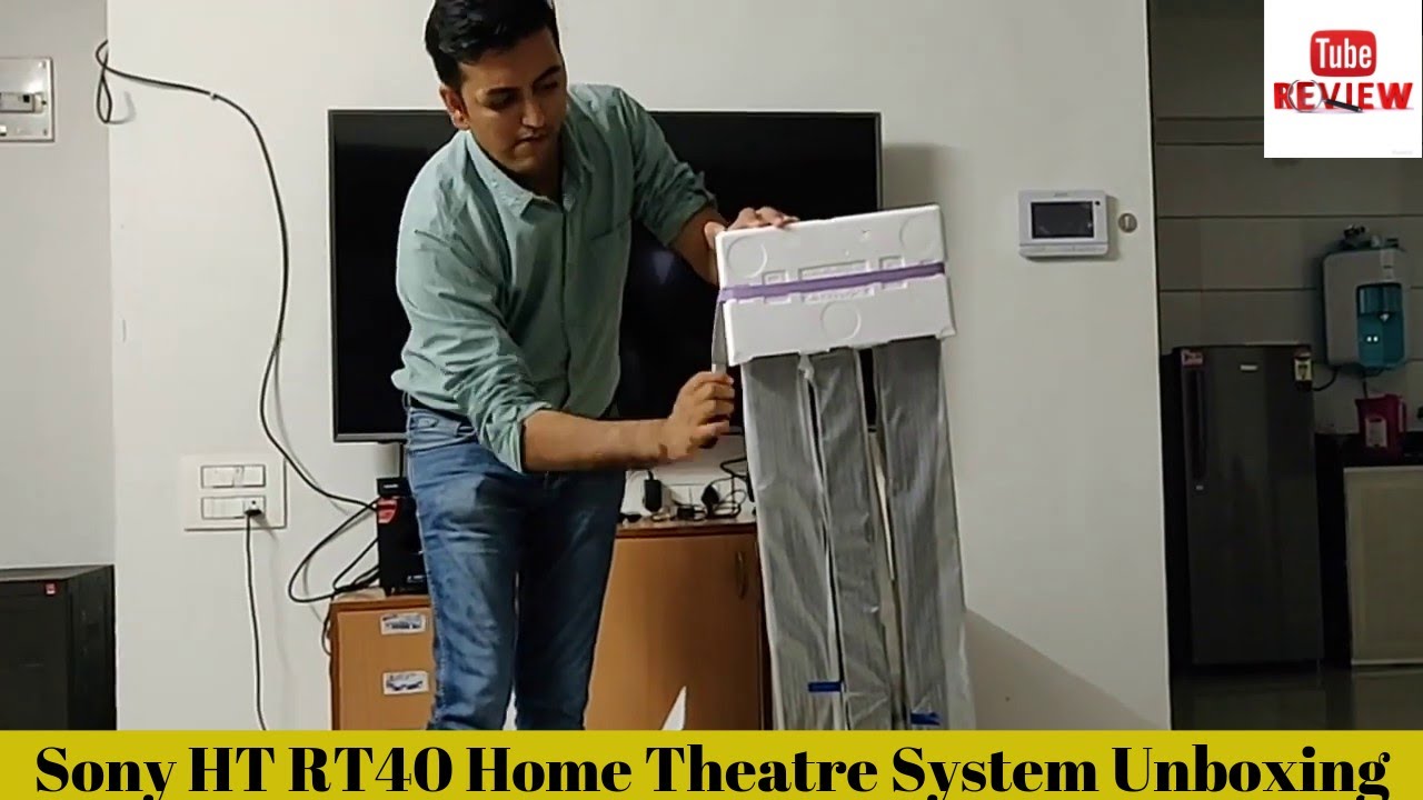 sony 5.1 ch soundbar with tall boy speakers