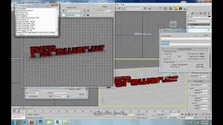 3DSMAX 3D Text Vray Tutorial