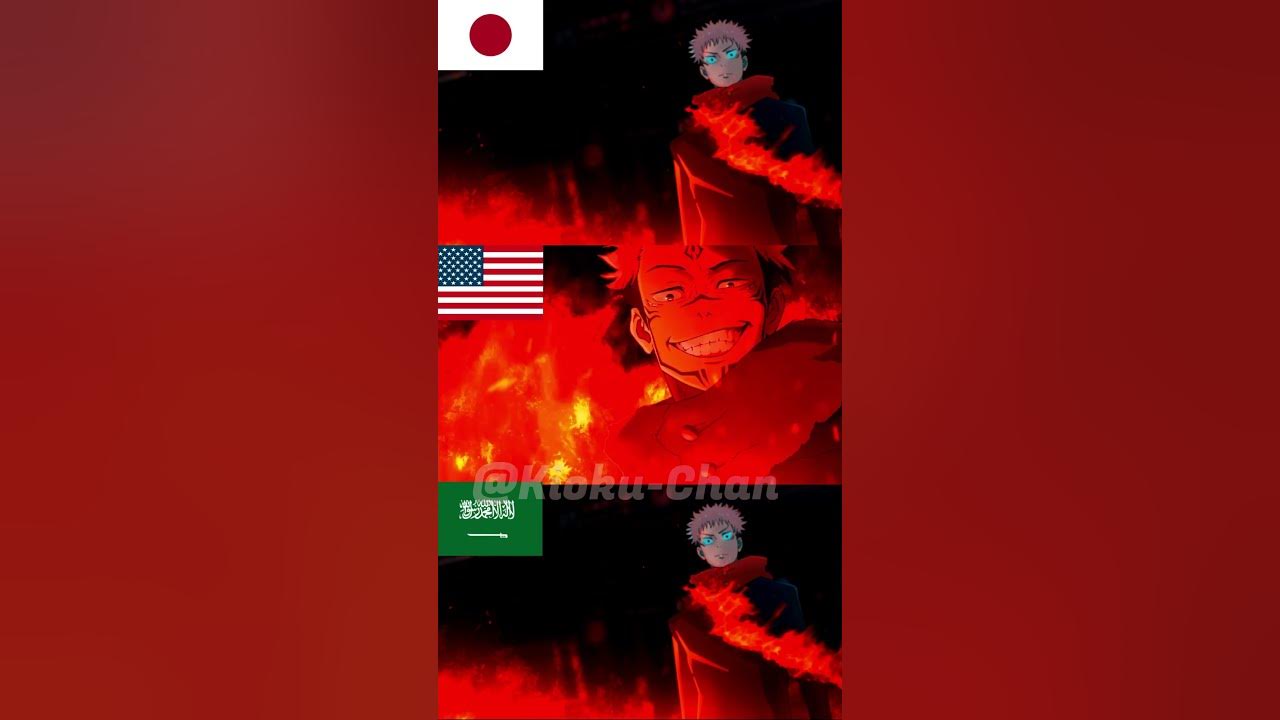 ⭕Jujutsu Kaisen {°SpecialZ°} in 3 Languages 🔥 #short #shorts #tiktok #viral #jjk #kinggnu #anime #ad