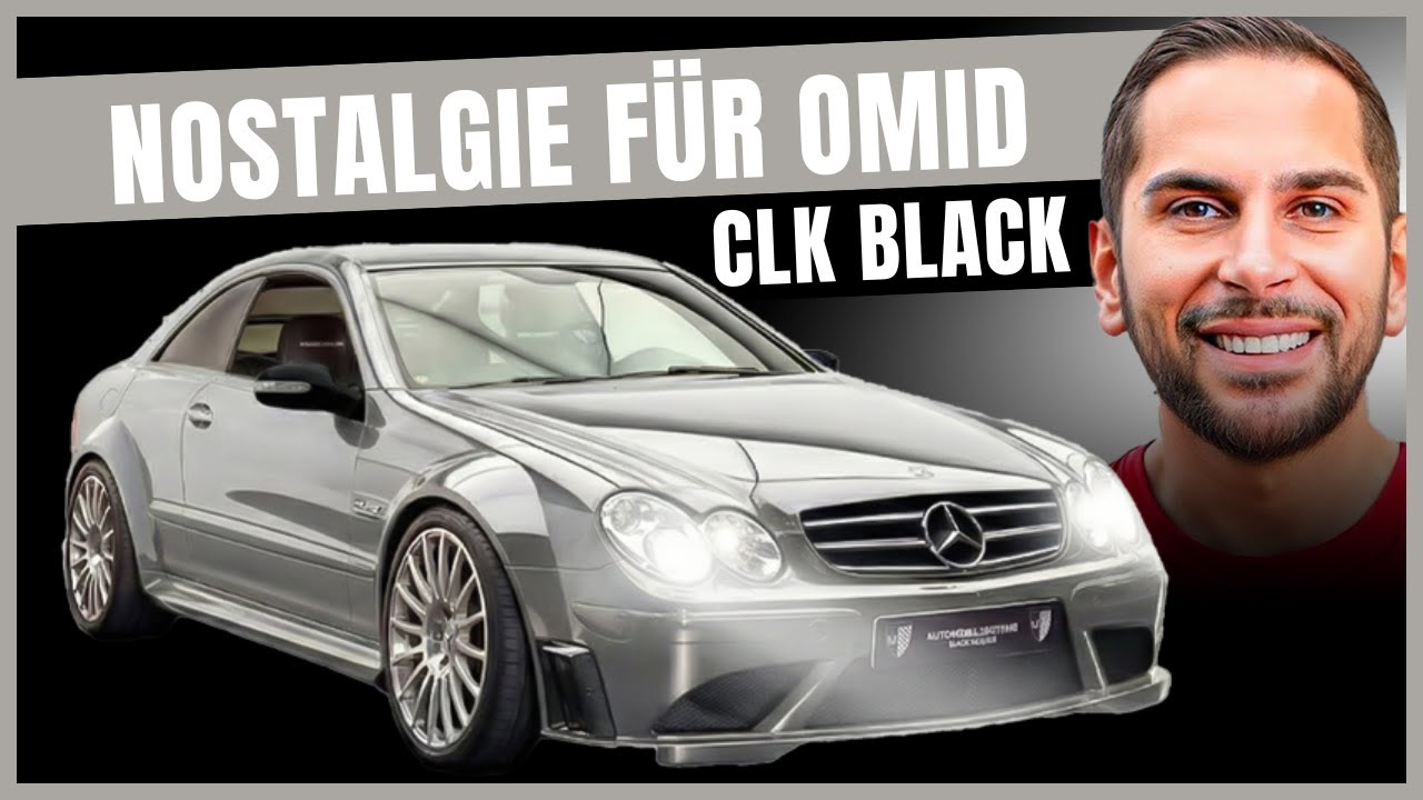 So klingt Nostalgie! Omid fährt den legendären CLK Black Series!