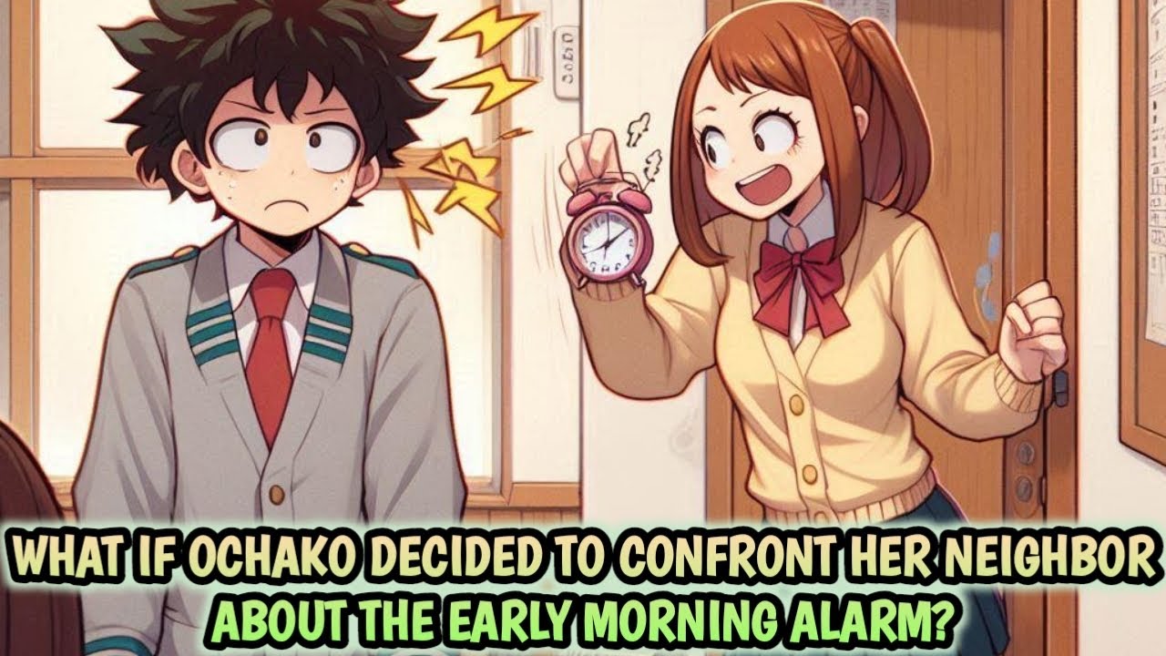 What If Ochako Decided to Confront Her Neighbor About the Early Morning Alarm? |Movie|