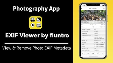 iPhone Photography App - EXIF Viewer by Fluntro App Promo