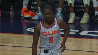 Jasmine Thomas sideline interview
