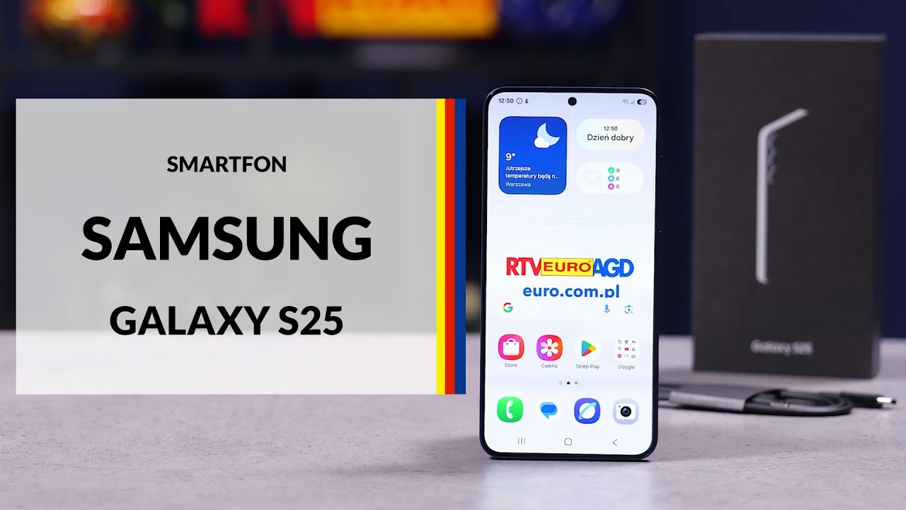 Smartfon Samsung Galaxy S25 – dane techniczne – RTV EURO AGD