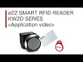 Φ22 Smart RFID Reader KW2D Series  (Application video)