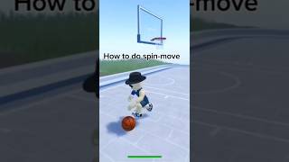 How to do spin move in roblox basketball stars 3#roblox #basketball #shorts #tutorial screenshot 5