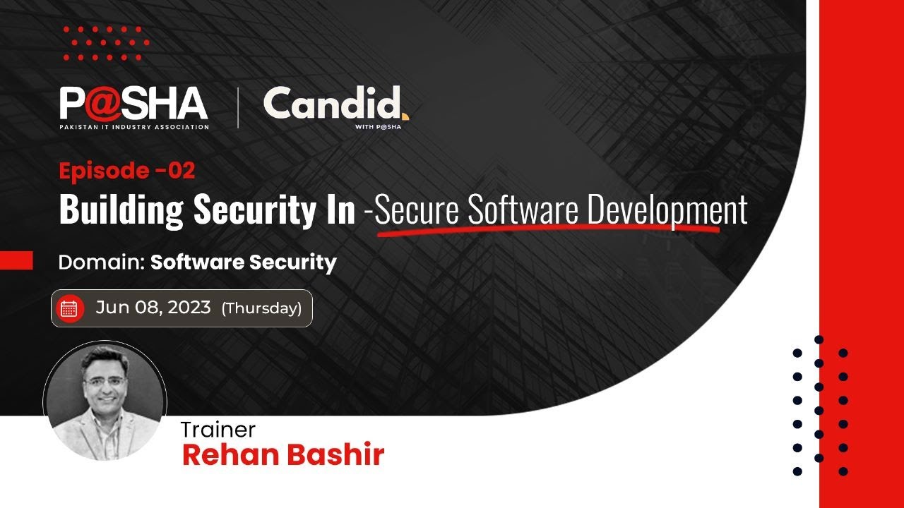 Building Security In - Secure Software Development - YouTube