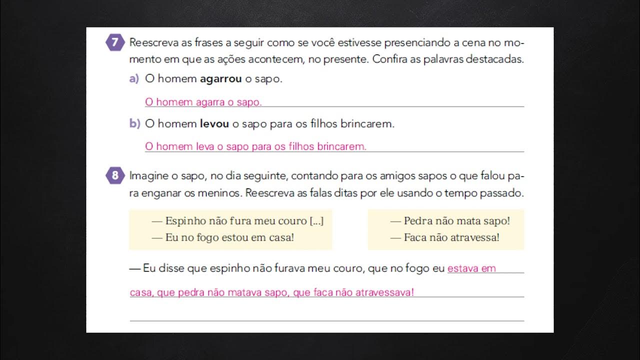 como as palavras destacadas na letra da música se relaciona com o