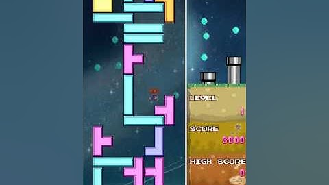 Tetris DS (NDS) - Touch + Puzzle mode gameplay