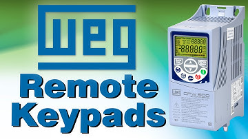 WEG CFW500 VFD Remote Keypads from AutomationDirect