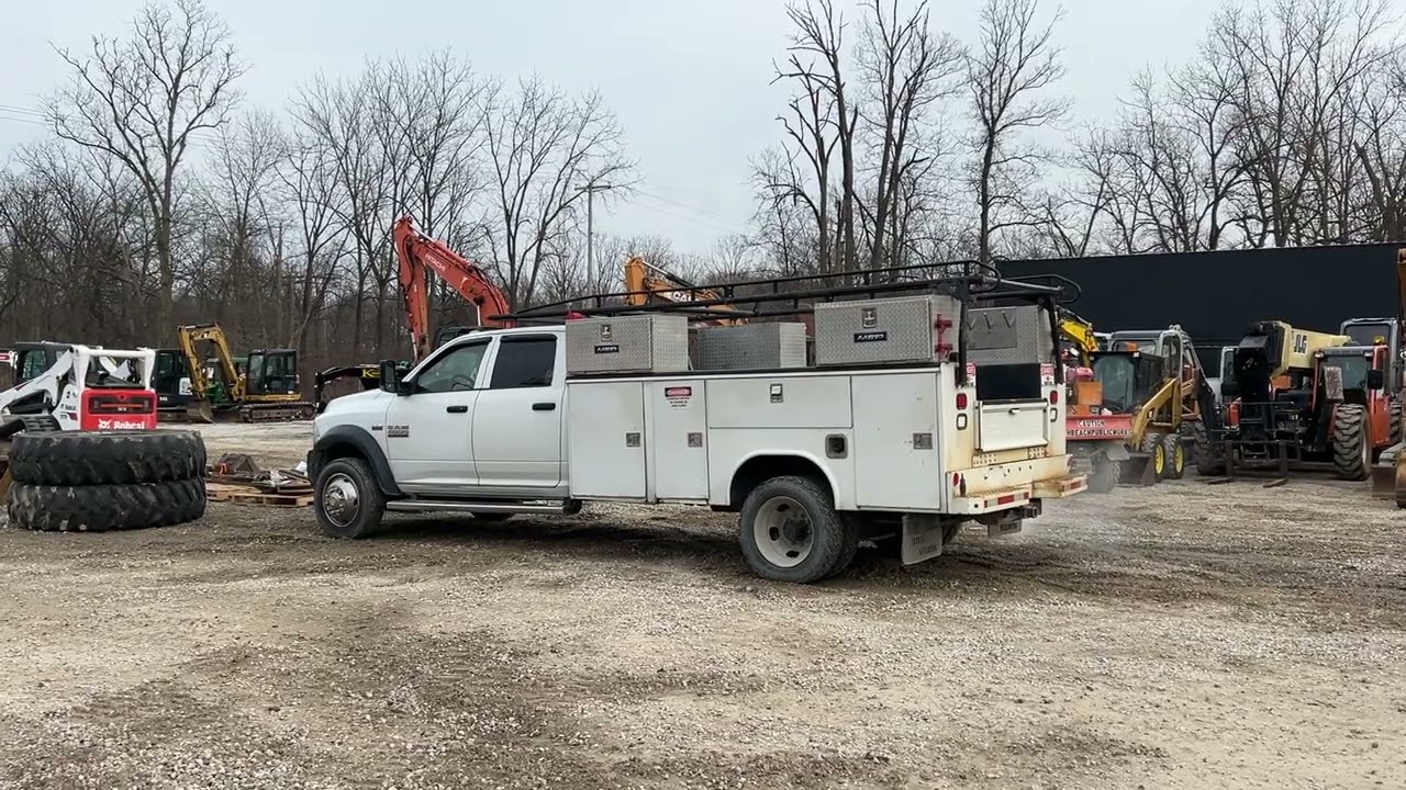 190834 Dodge Ram 4500 Utility Truck MCGREW AUCTION