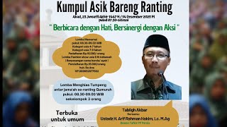Ustadz H. Arif Rahman Hakim, Lc. M.Ag || Berbicara Dengan Hati Bersinergi Dengan Aksi