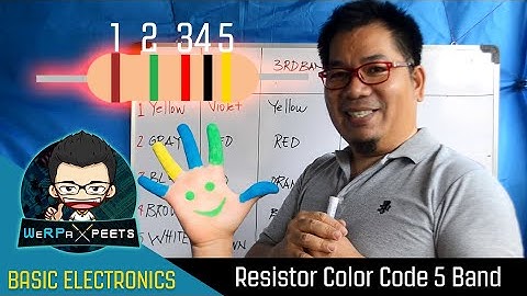 Basic Electronics | Resistor Color Code 5 Band
