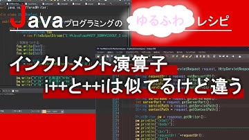 【Java】インクリメント演算子 i++と++iは似てるけど違う｜Javaプログラミングのゆるふわレシピ