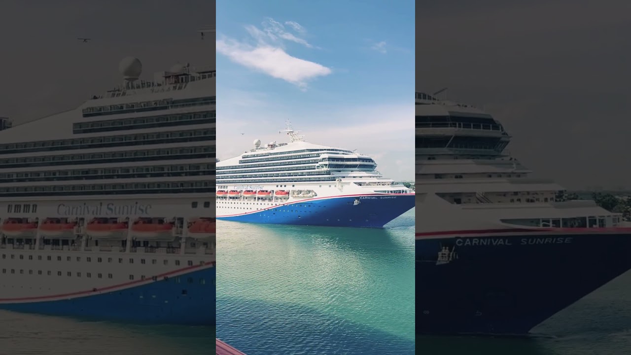 You can always hear a #Carnival ship coming (and of course they’re blasting the wobble) #cruise