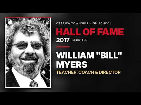 Watch William “Bill” Myers’s 2017 Hall of Fame induction speech on YouTube