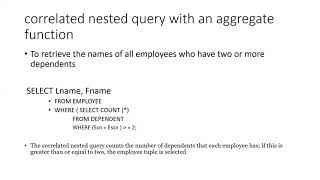Aggregate Functions