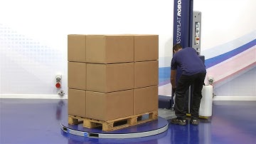 Robopac Masterplat plus - Turntable Pallet Wrappers