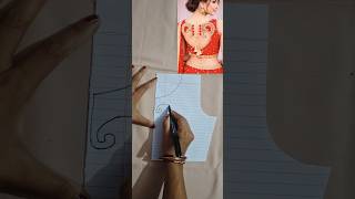 New look trending blouse back neck design cutting and Stitching #new #fashion #trending #viralvideo
