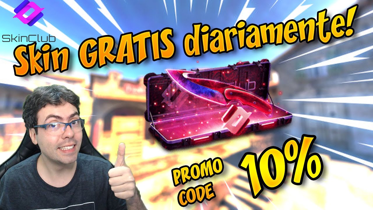 Skins todos os dias SKIN CLUB PROMO CODE 2023 YouTube