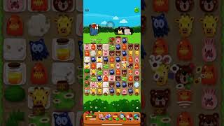 【LINEポコポコ攻略】エリア206🍀ステージ3081 クリア動画｜一刻も早く左側エリアに進みたい。左下エリア、消しにくいので要注意 screenshot 5