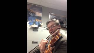 Lightly Row Essential Elements Book 1 #22 for violin or viola