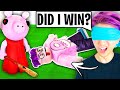 Can We Beat PIGGY BLINDFOLDED!? (WE ACTUALLY WON?!)