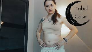 картинка: Прямая волна животом - TRIBAL FUSION